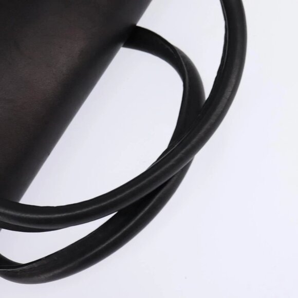 GUCCI GG Canvas Hand Bag Black Gold Auth SW1542 - Picture 8 of 16